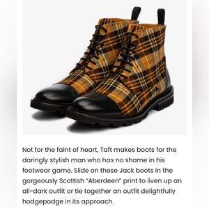 TAFT The Jack Boot in Aberdeen. Size 40. Never used.